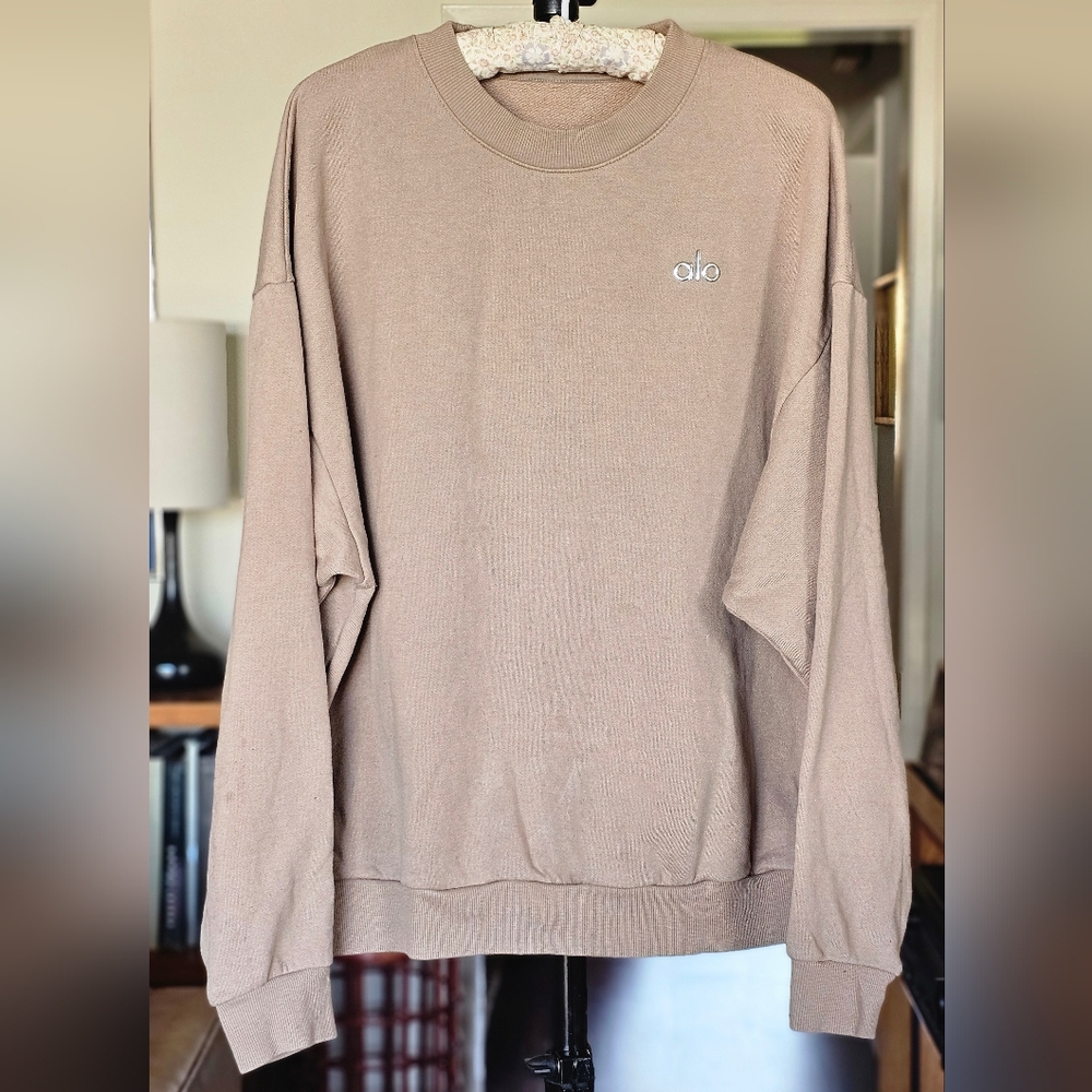 ALO Yoga Accolade Sweat Set in Gravel Size M - Picture 2 of 13